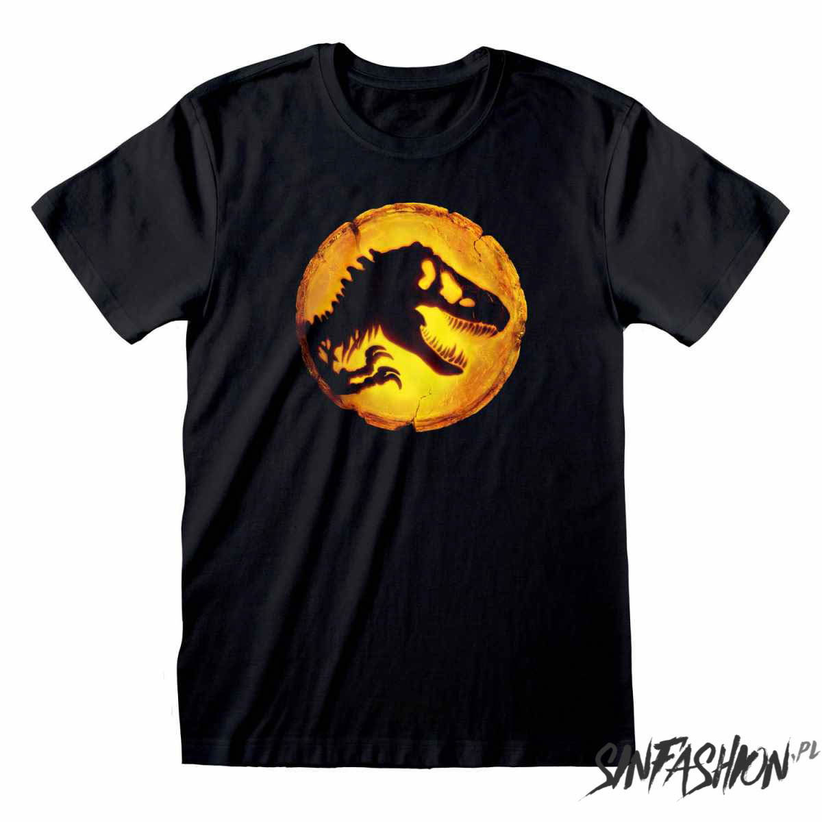 Koszulka Heroes Inc Jurassic World Amber Logo Kobiety Koszulki Krótki Rękaw Filmowo 