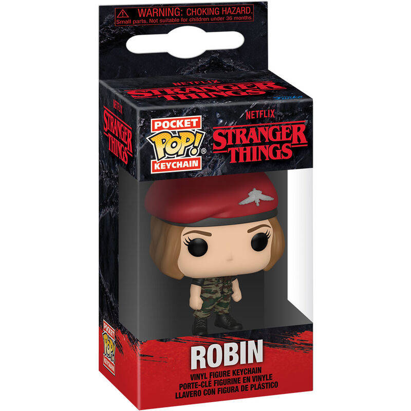 Brelok Funko Pop Stranger Things Hunter Robin