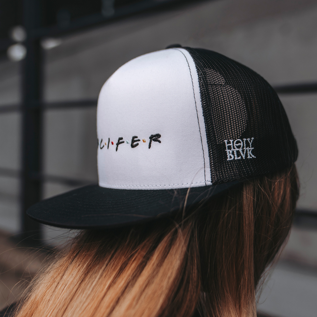 Czapka z Daszkiem Holy Blvk Lucifer Friends  Trucker