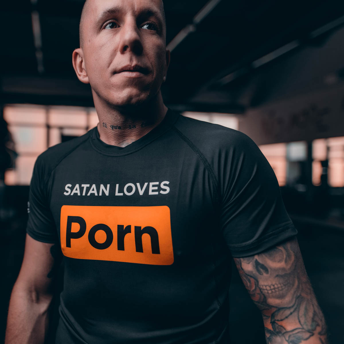 Rashguard Holy Blvk Satan Loves Porn