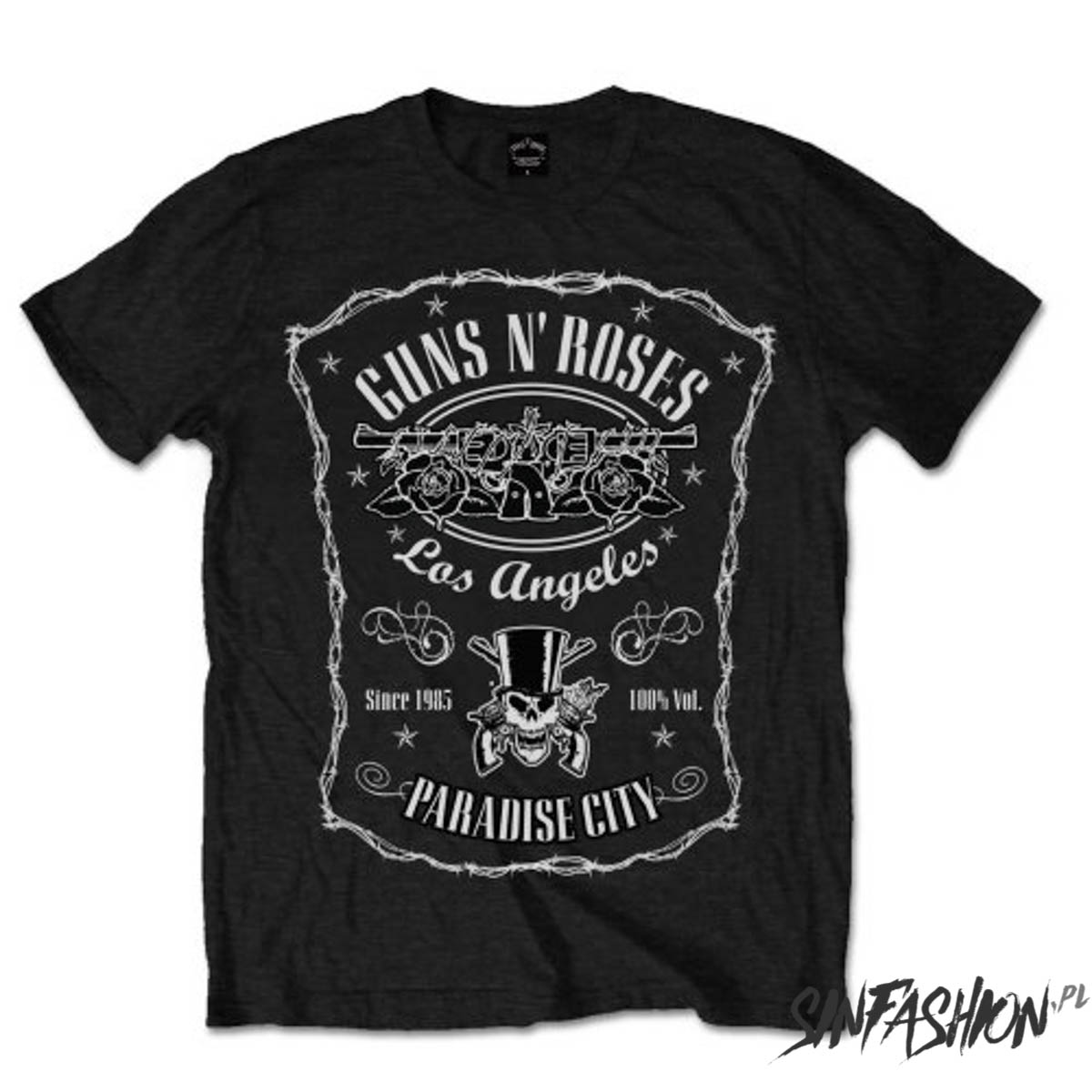 Koszulka Guns N roses Paradise City BLK