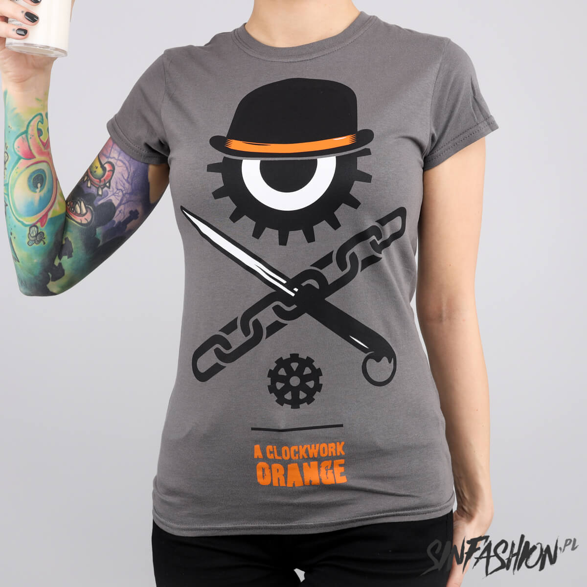 Koszulka Hybris Clockwork Orange Bowler Ladies